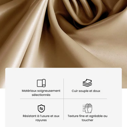 Banc de Chambre Luxe et Minimalisme | Structure Métal et Style Italien