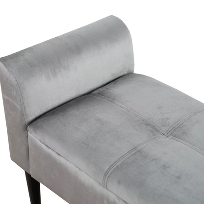 Banc Bout de lit Capitonné avec Accoudoirs | Design Décoratif Minimaliste