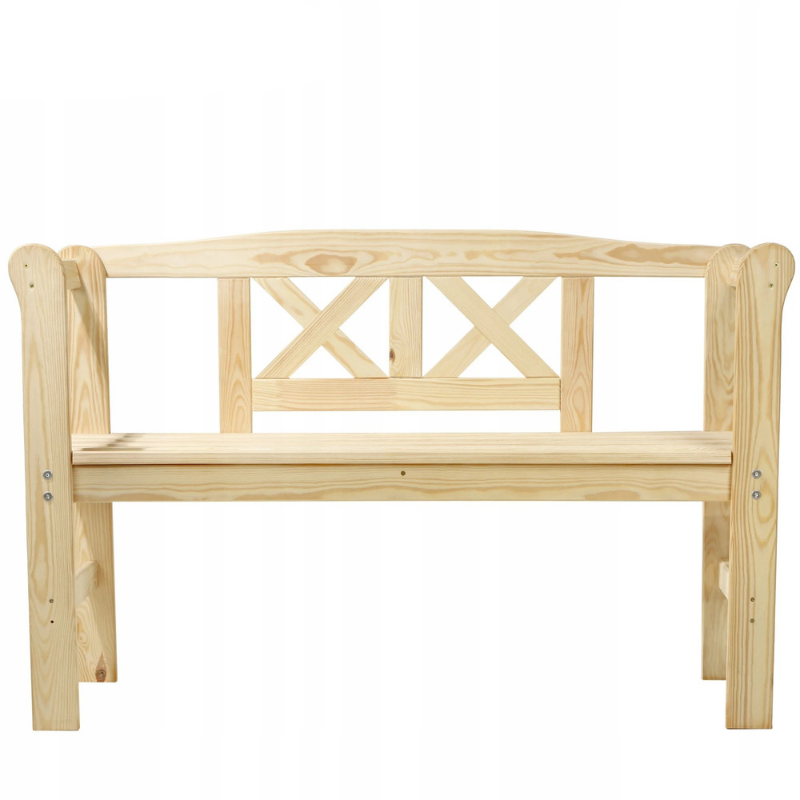 Banc de Jardin Classique en Bois de Pin | Assise Conviviale