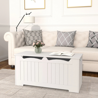 Banc Coffre de Rangement Minimaliste en Bois | Design Épuré