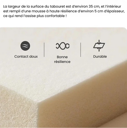 Banc à Chaussures Design Moderne | Assise Confort en Simili-Cuir