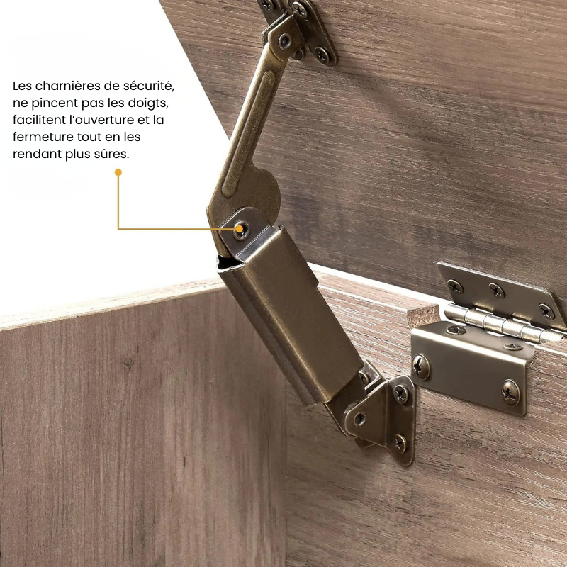 Banc Coffre en Bois avec Rangement | Design Décoratif et Assise Confortable