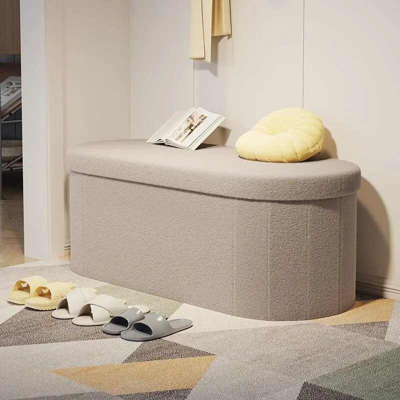 Banc Coffre de Rangement Pliable | Design Minimaliste et Moderne