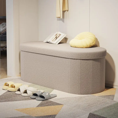 Banc Coffre de Rangement Pliable | Design Minimaliste et Moderne