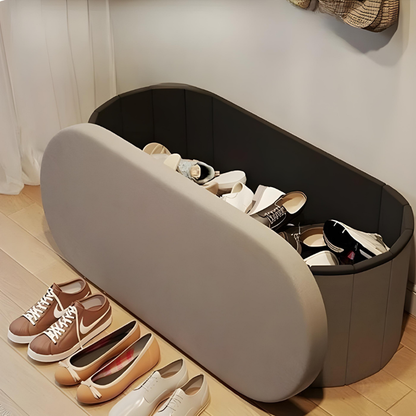 Banc Coffre de Rangement Pliable | Design Minimaliste et Moderne