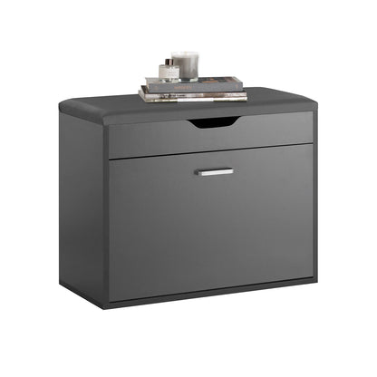 Banc de Rangement pour Entrée Design | Assise Confortable et Compartiment Caché