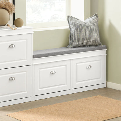 Banc à Chaussures au Design Scandinave | Assise et Rangement Compact