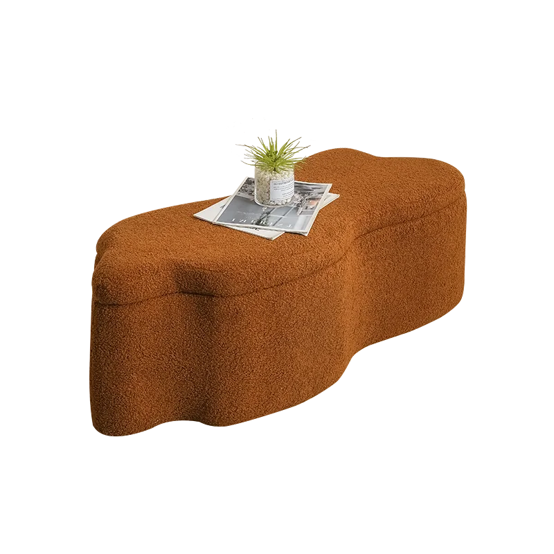 Banc d’Entrée Design Nuage Wabi-Sabi | Style Ottoman