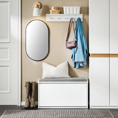 Banc d’Entrée Design Nordique avec Rangement à Chaussures | Minimaliste et Pratique