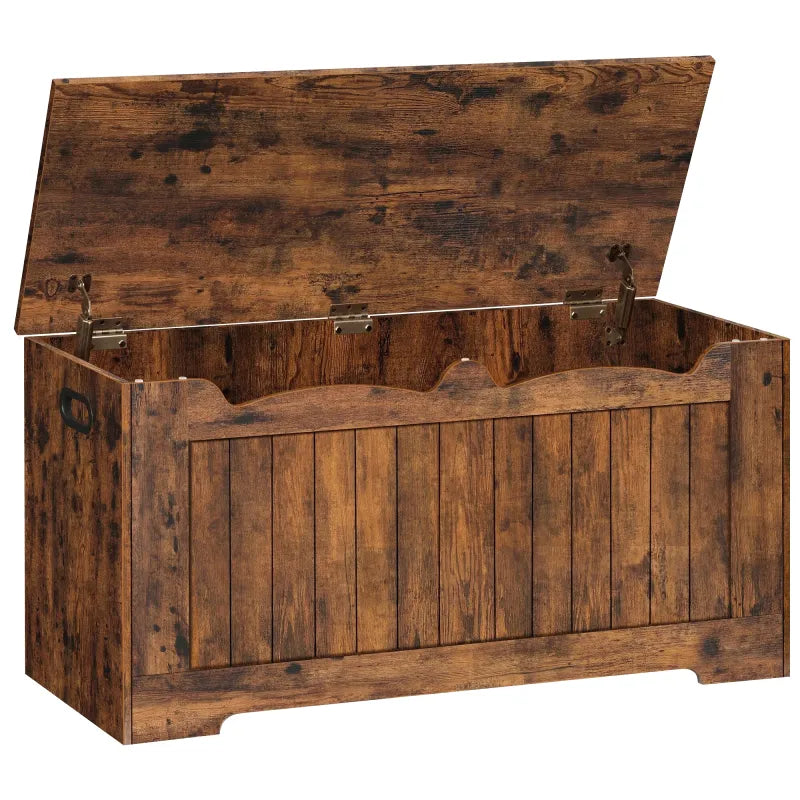 Banc coffre en bois blanc, design minimaliste et épuré, idéal pour le rangement et la décoration intérieure.